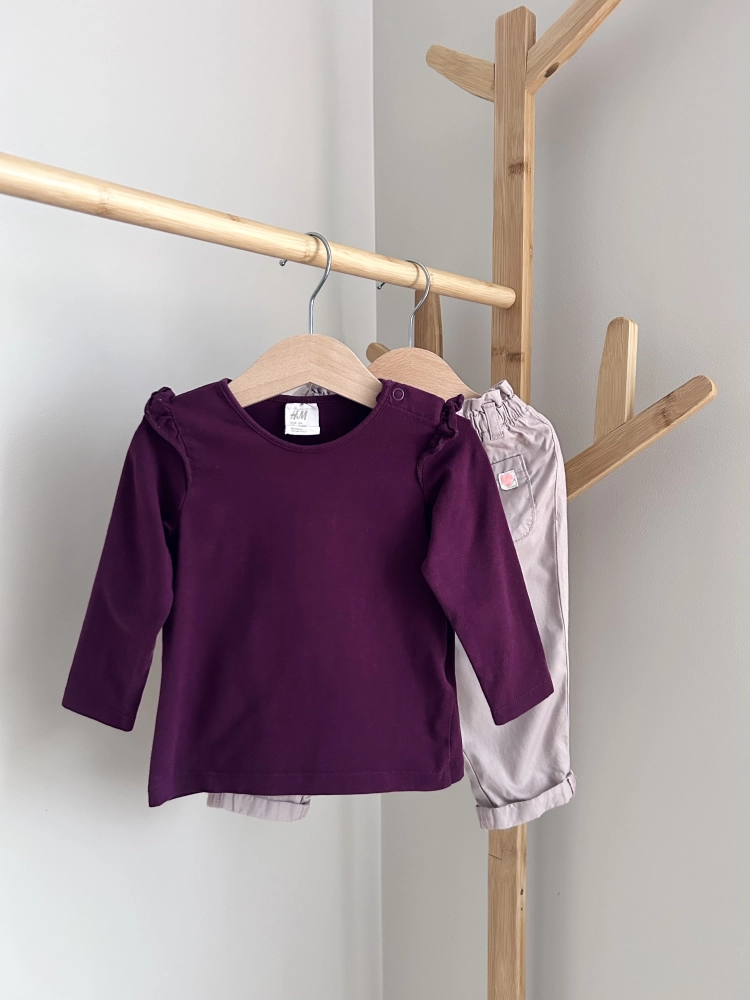 Bluzka, Spodnie 68 cm H&M